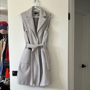 Topshop sleeveless jacket